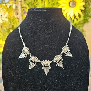 Vintage Y2K Silver Statement Necklace